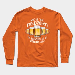 Moderation Long Sleeve T-Shirt